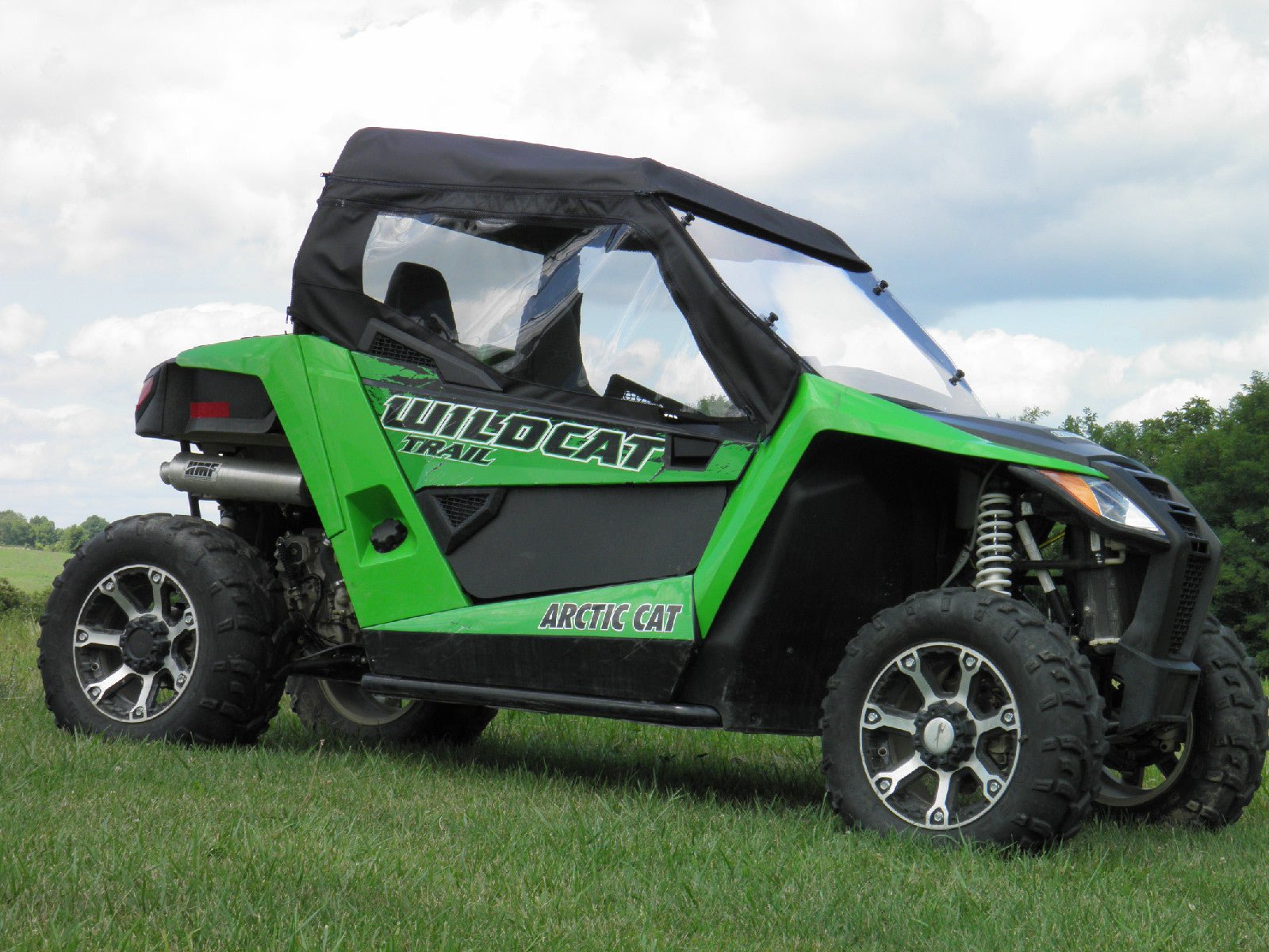 Photo of Arctic Cat Wildcat Trail - Full Cab Enclosure for Hard Windshield by 3 Star UTV - Premium Enclosures for UTVs / Side by Sides