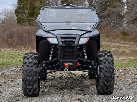 Photo of SuperATV Arctic Cat Wildcat Trail Scratch Resistant Flip Windshield by SuperATV - Premium Windshields for UTVs / Side by Sides
