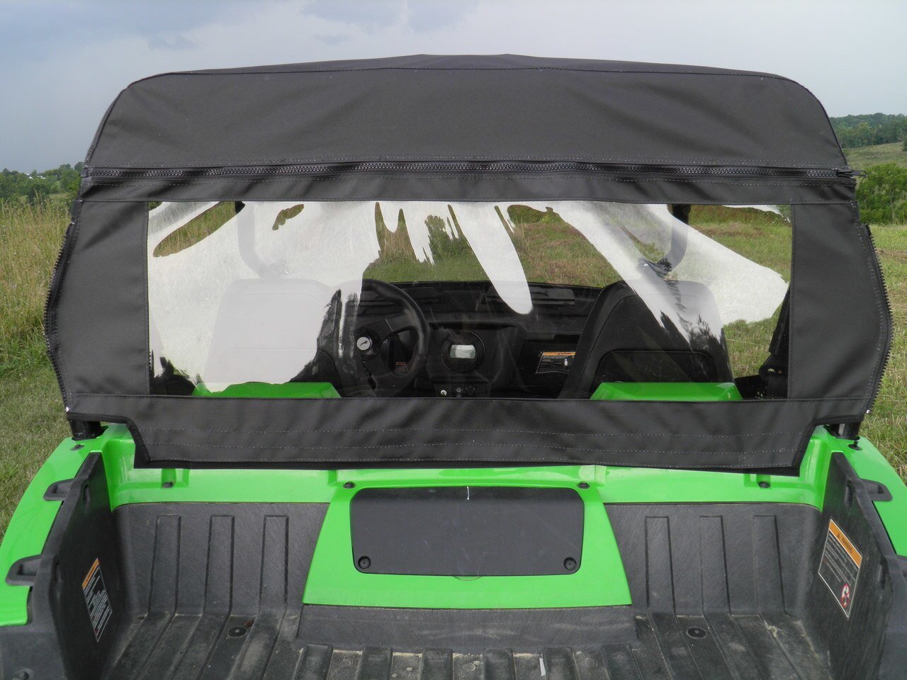 Photo of Arctic Cat Wildcat Trail - Soft Back Panel by 3 Star UTV - Premium Enclosures for UTVs / Side by Sides