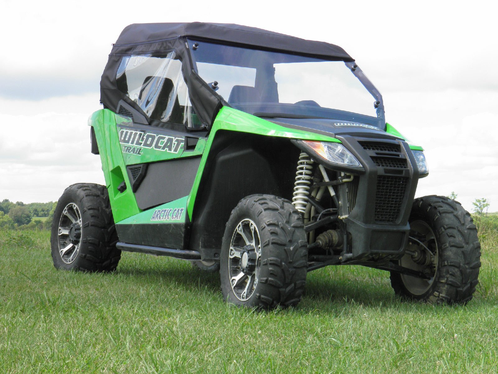 Photo of Arctic Cat Wildcat Trail - Soft Upper Doors/Top Combo w/Lower Door Inserts by 3 Star UTV - Premium Enclosures for UTVs / Side by Sides