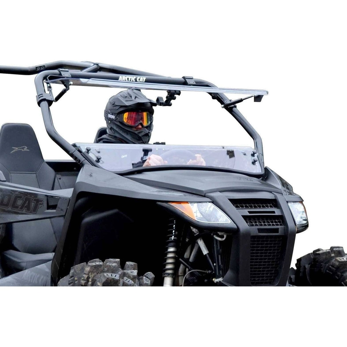 Arctic Cat Wildcat Trail / Sport Scratch Resistant Flip Windshield