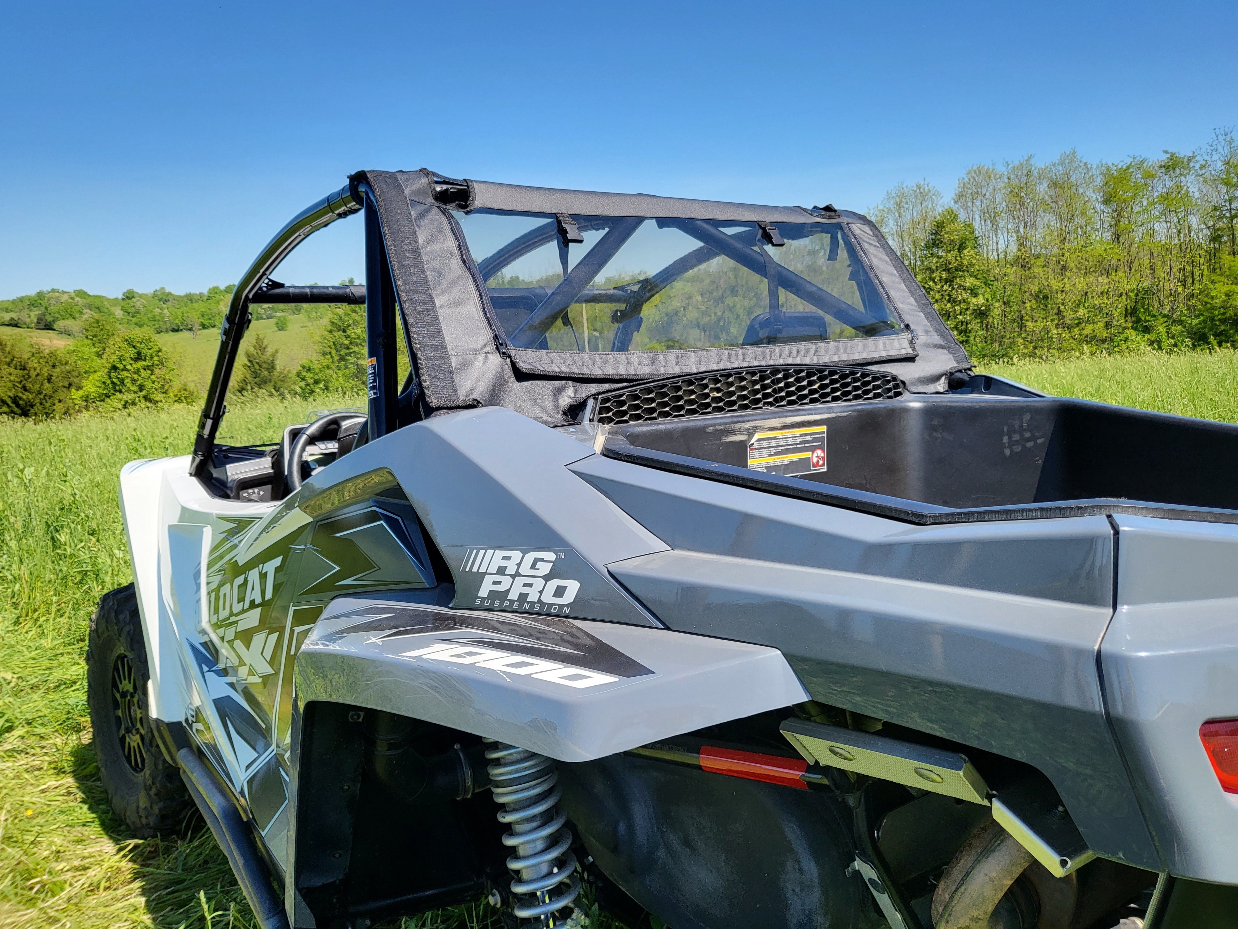 Photo of Arctic Cat Wildcat XX 2-Seater - Soft Back Panel by 3 Star UTV - Premium Enclosures for UTVs / Side by Sides