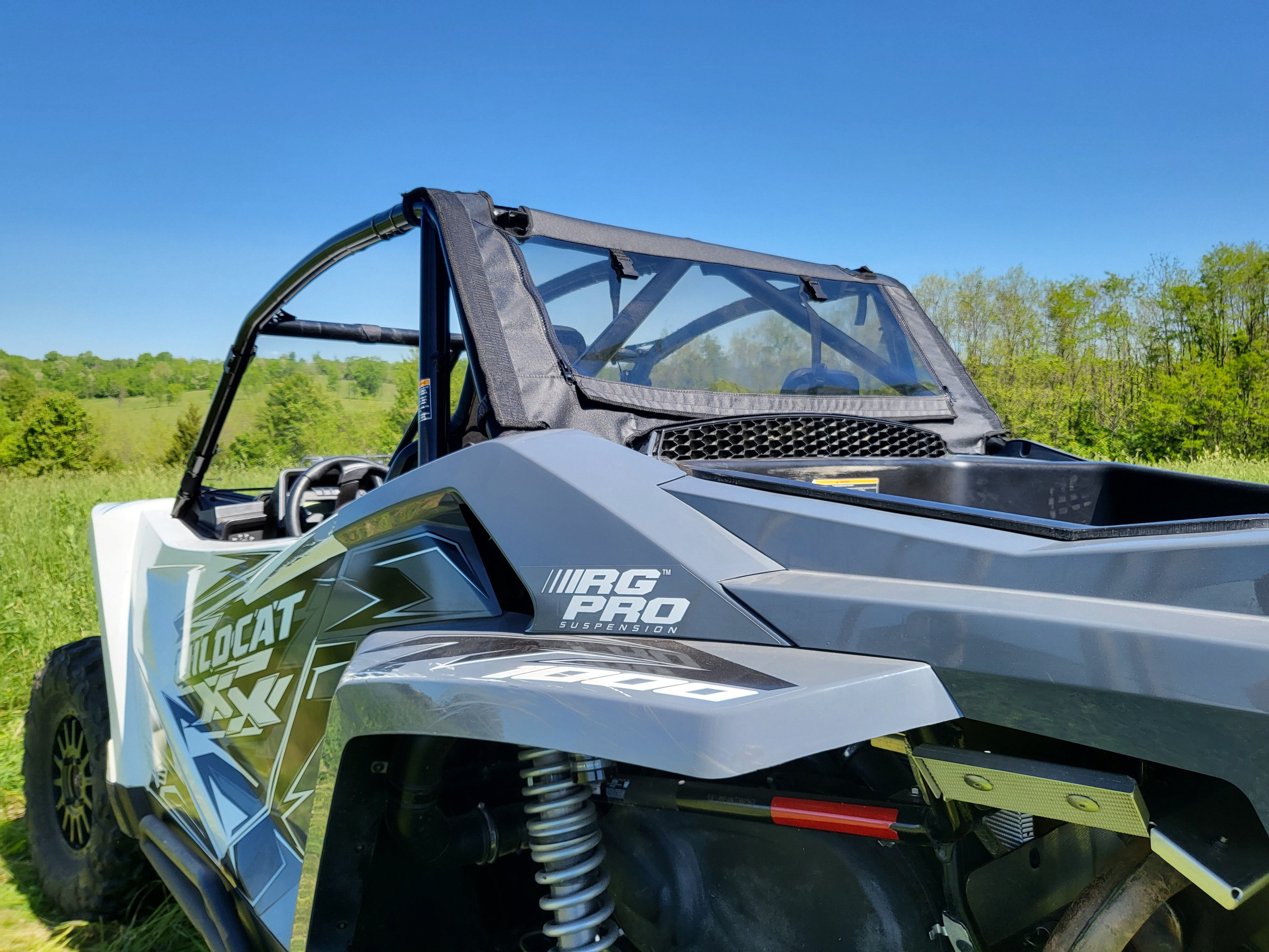 Photo of Arctic Cat Wildcat XX 2-Seater - Soft Back Panel by 3 Star UTV - Premium Enclosures for UTVs / Side by Sides