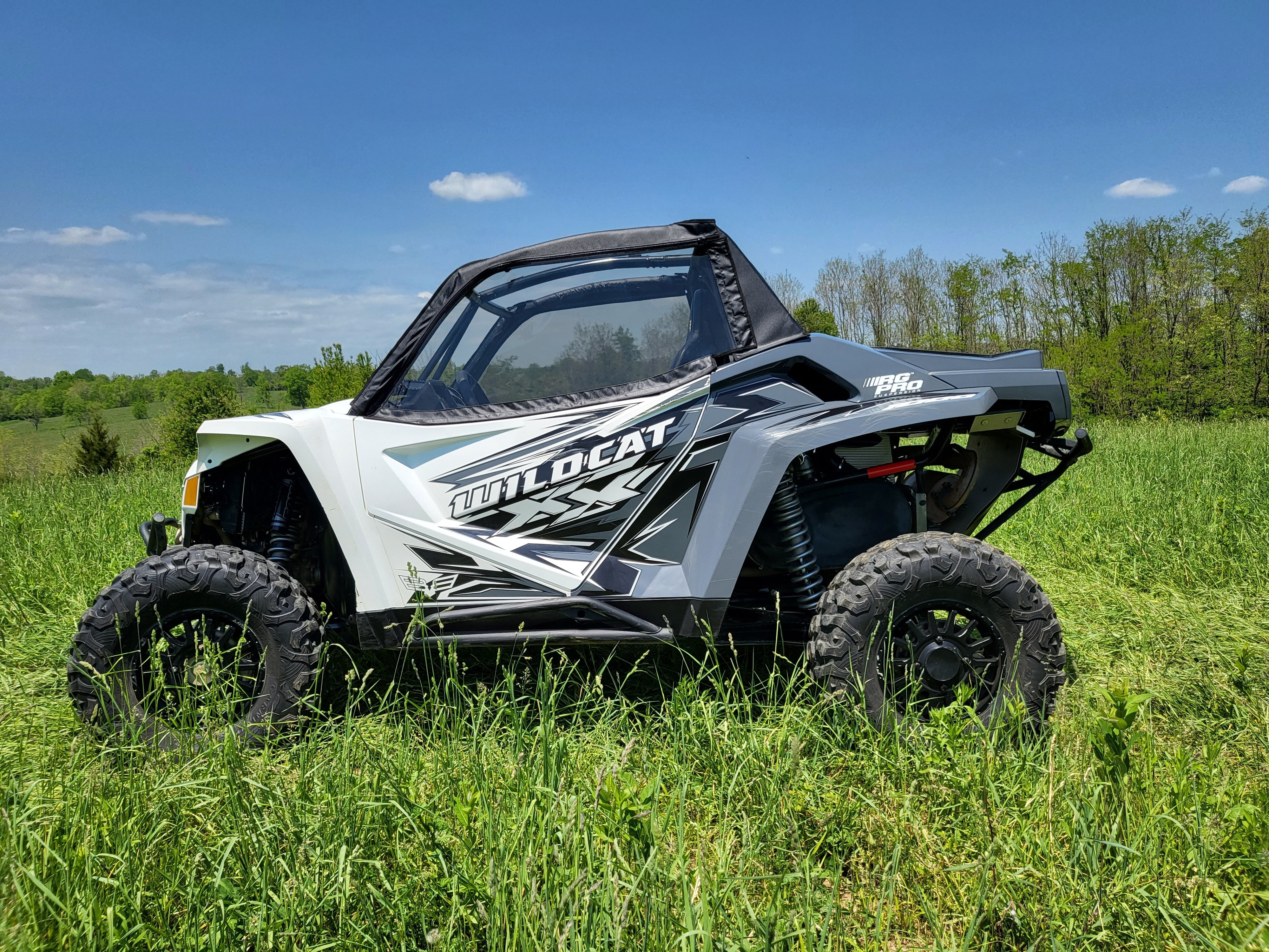 Photo of Arctic Cat Wildcat XX 2-Seater - Soft Upper Doors by 3 Star UTV - Premium Enclosures for UTVs / Side by Sides