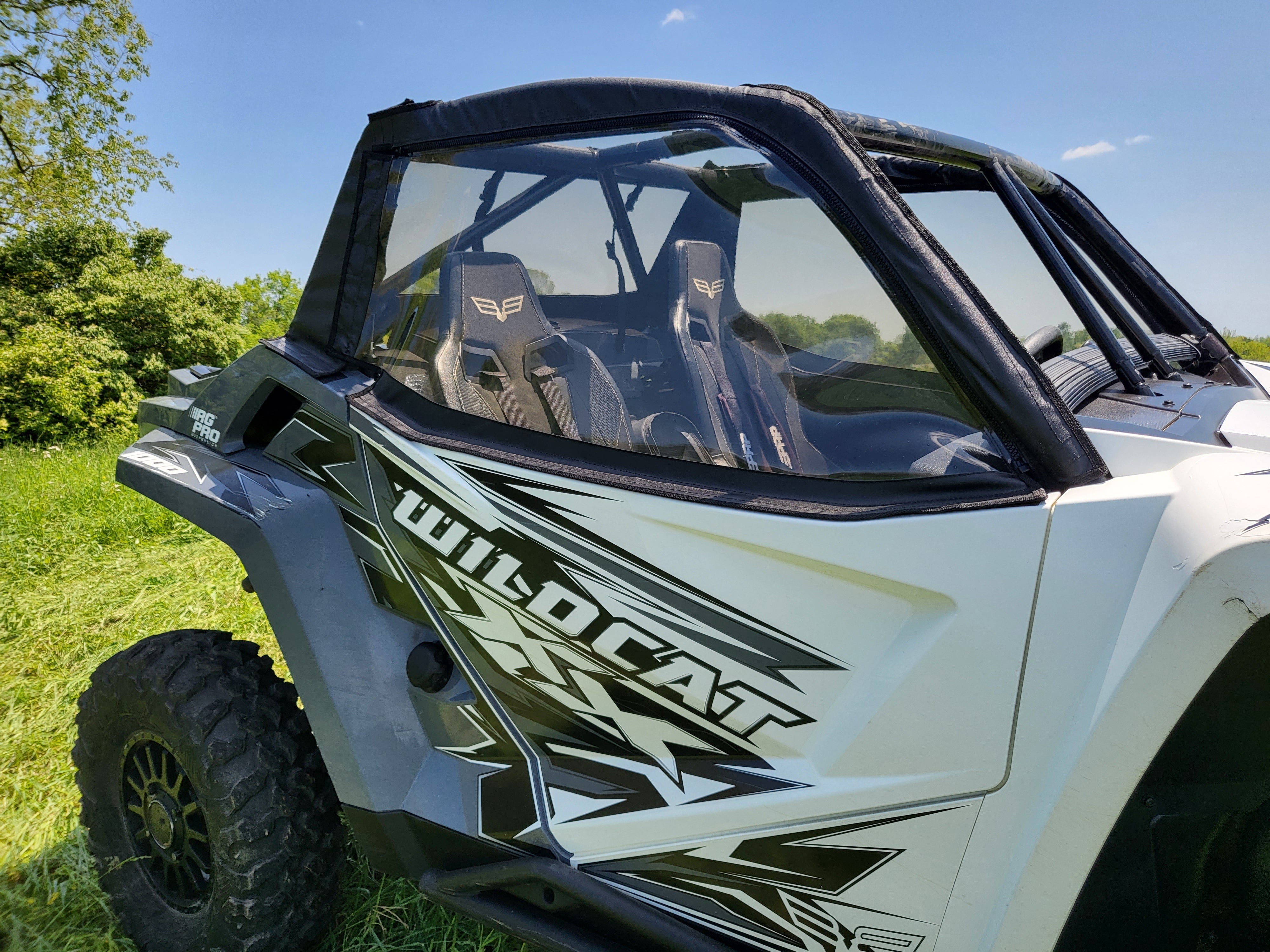 Photo of Arctic Cat Wildcat XX 2-Seater - Door/Rear Window Combo (Upper Doors) by 3 Star UTV - Premium Enclosures for UTVs / Side by Sides