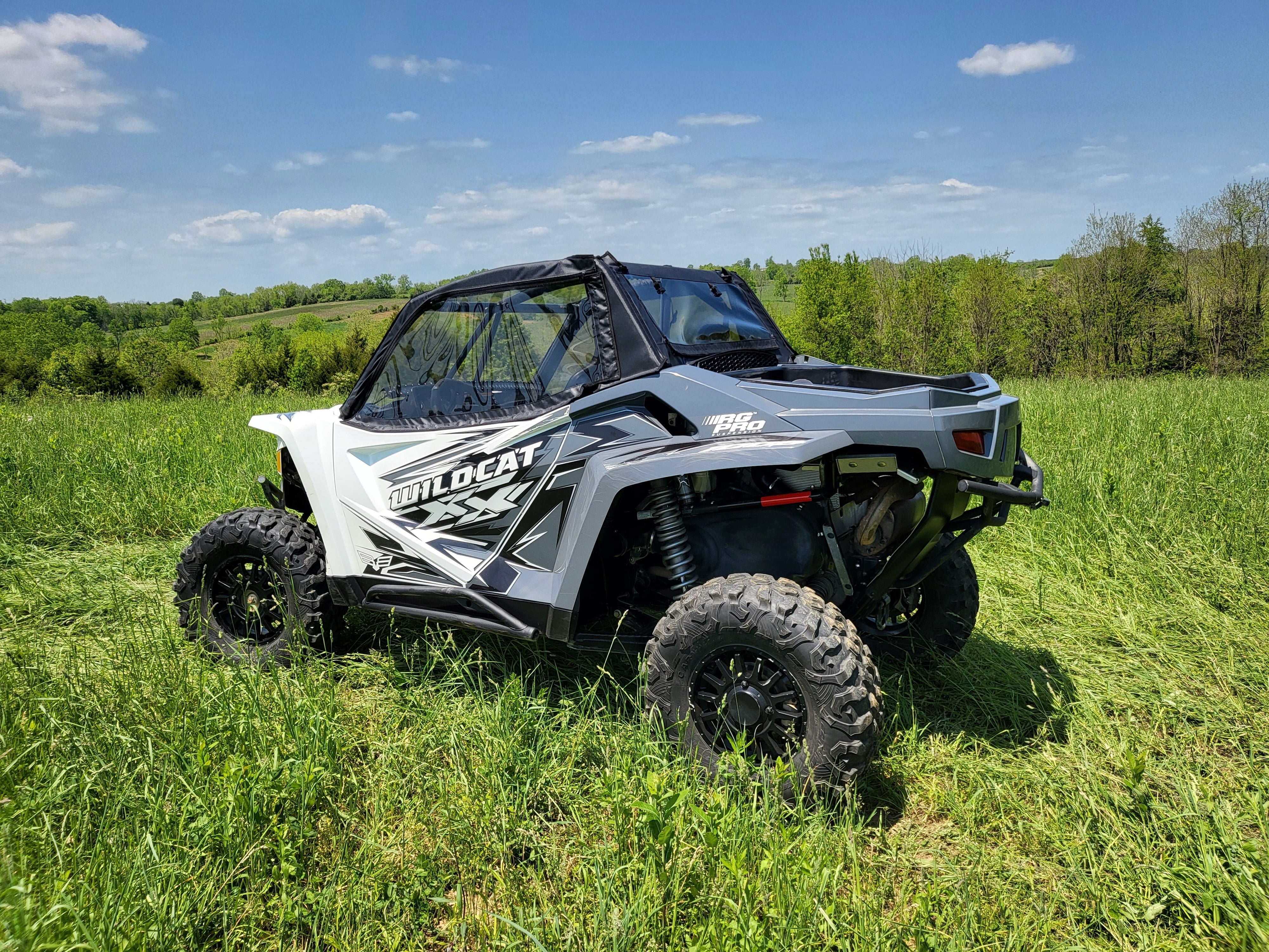 Photo of Arctic Cat Wildcat XX 2-Seater - Door/Rear Window Combo (Upper Doors) by 3 Star UTV - Premium Enclosures for UTVs / Side by Sides
