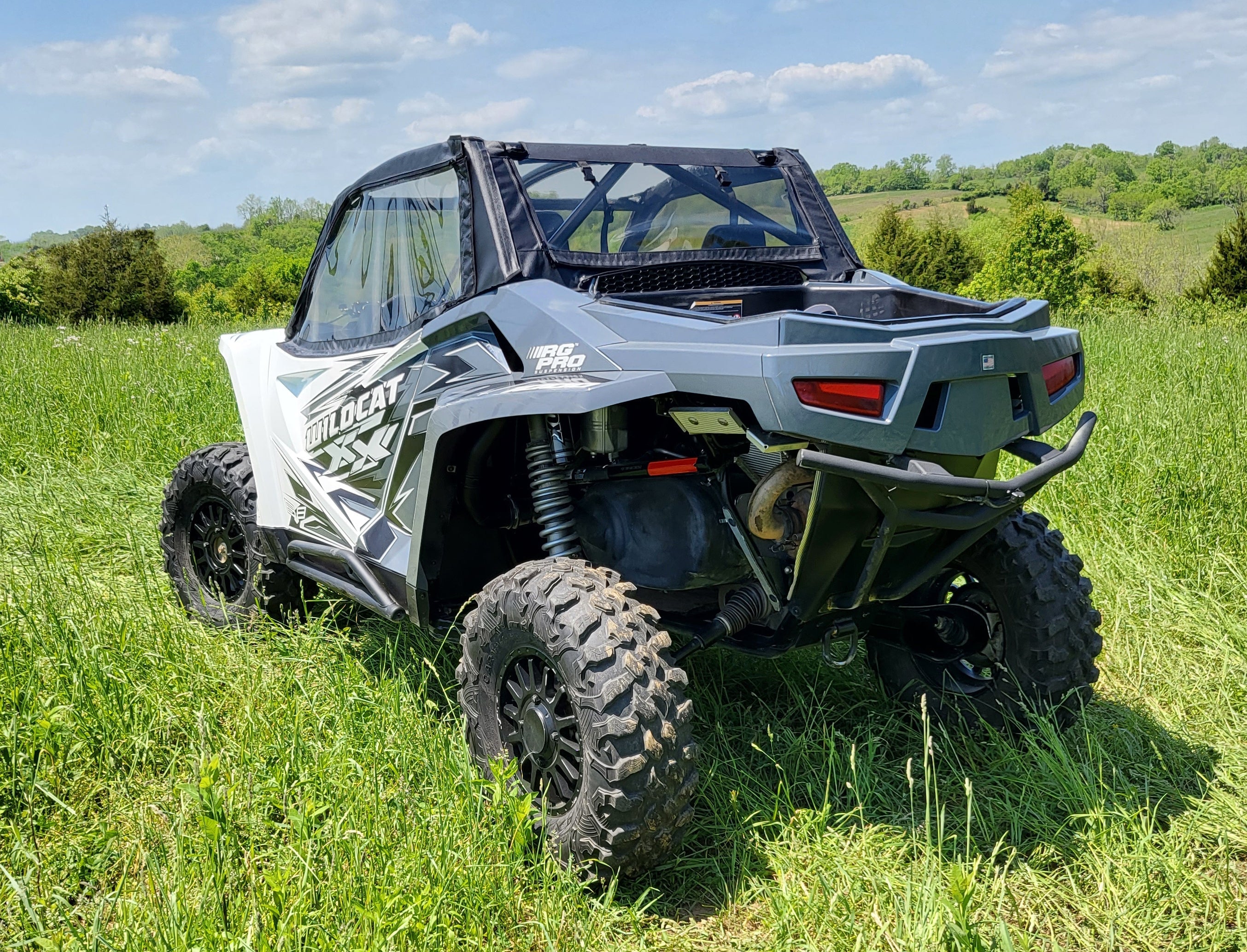 Photo of Arctic Cat Wildcat XX 2-Seater - Door/Rear Window Combo (Upper Doors) by 3 Star UTV - Premium Enclosures for UTVs / Side by Sides