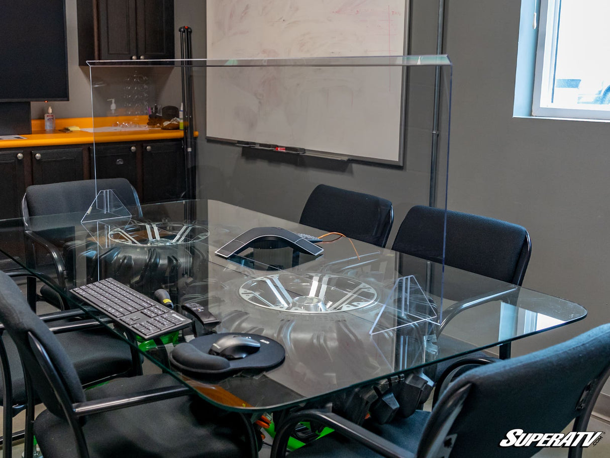 SuperATV Clearly Safer Tabletop Divider