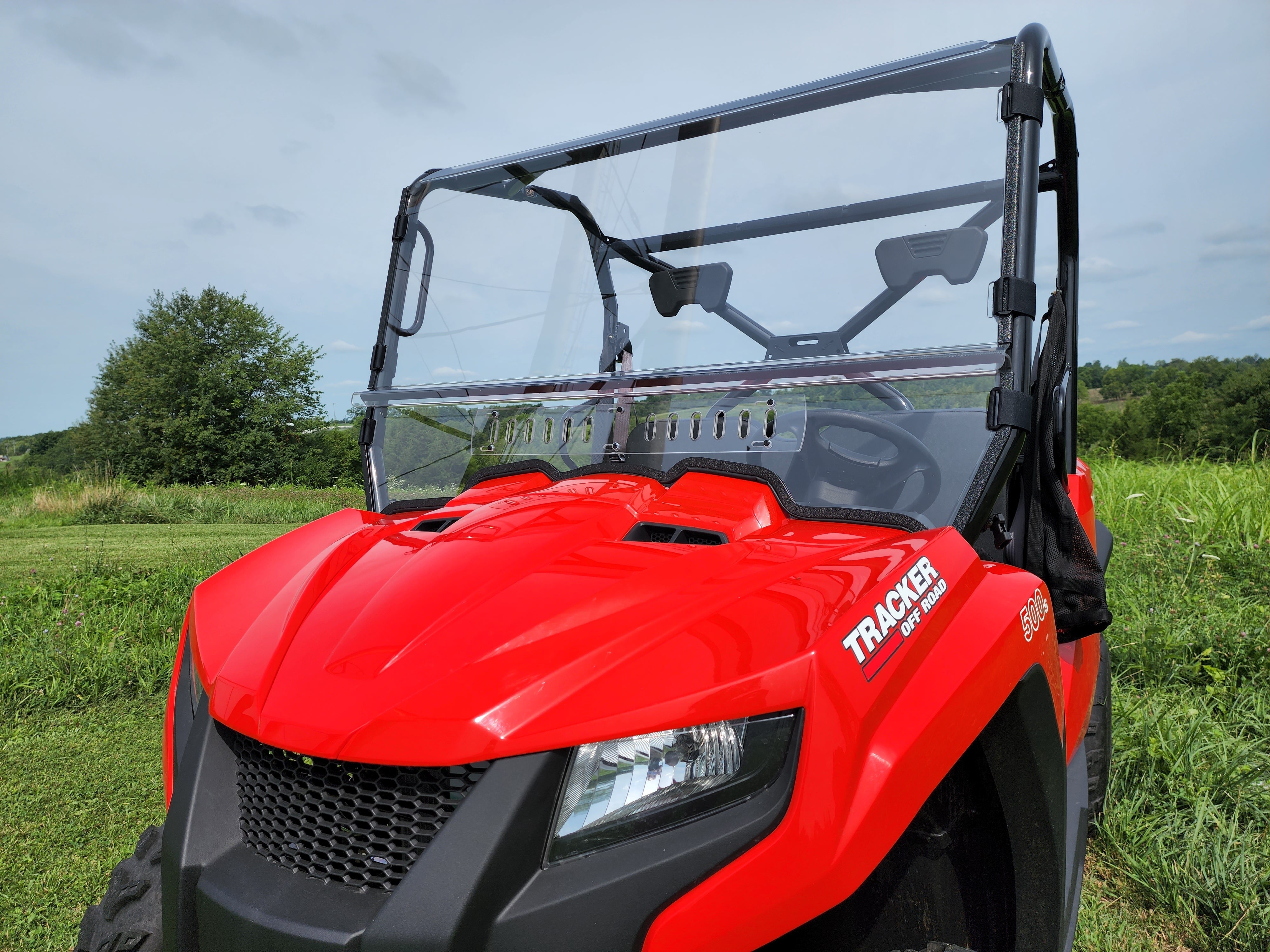 Photo of Arctic Cat Prowler 500 - 2-Piece Scratch-Resistant Windshield by 3 Star UTV - Premium Windshields for UTVs / Side by Sides