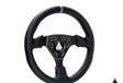 Assault Industries Universal Navigator Leather UTV Steering Wheel - Accent Plate Color - Gray