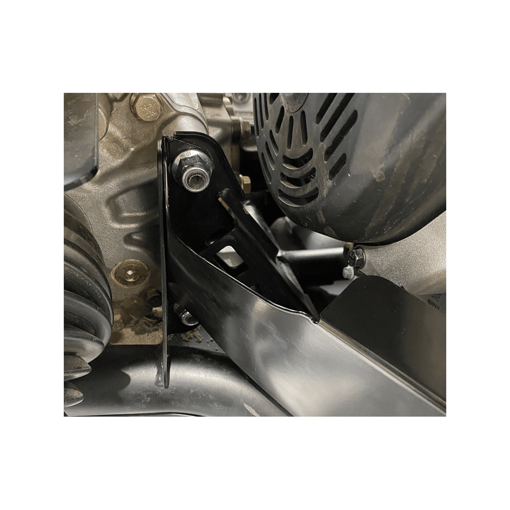 Photo of Polaris Pro R Oil Filter Cover by AJK Offroad - Premium for UTVs / Side by Sides