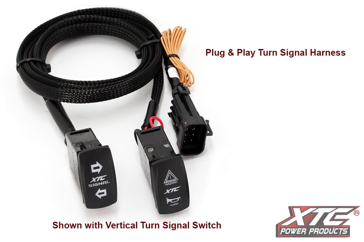 XTC Polaris Ranger XP 570/900/1000 13-18 Self-Canceling Turn Signal System with Horn