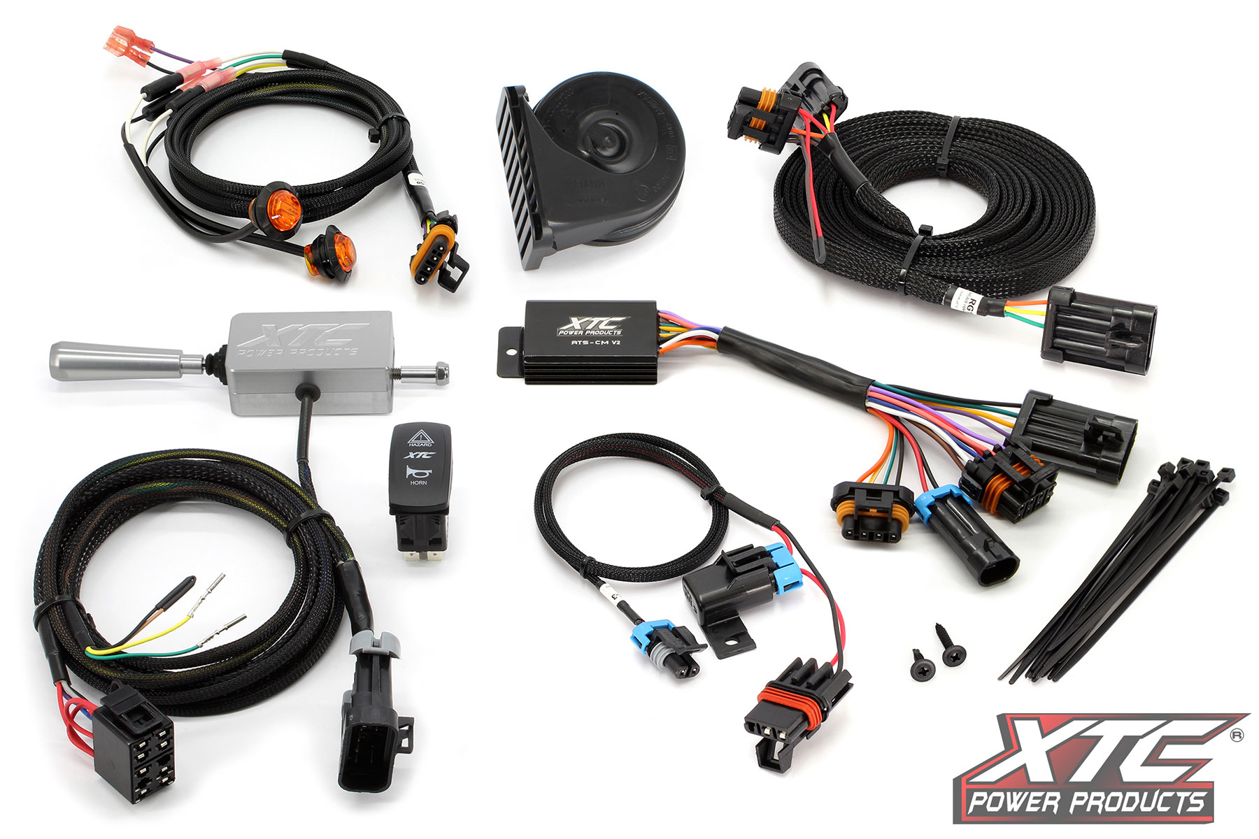 Photo of XTC Polaris General 19+ Self-Canceling Turn Signal System with Billet Lever by XTC Power Products - Premium Street Legal Kits for UTVs / Side by Sides