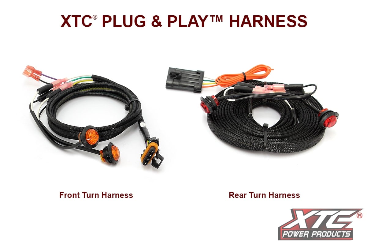 XTC Universal Plug and Play Turn Signal System with Horn Includes Rear Marker Lights