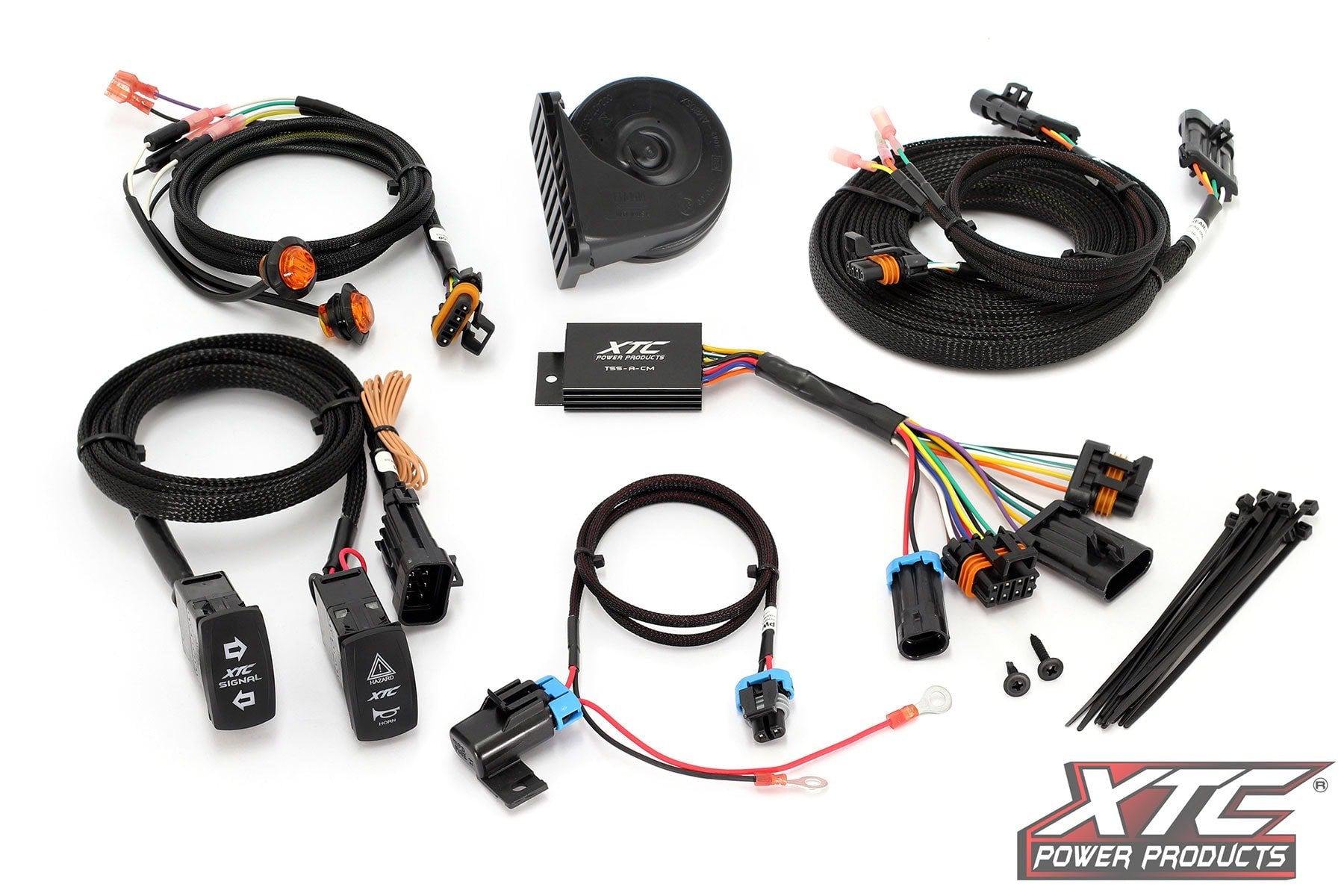 Photo of XTC Universal Self-Canceling Turn Signal System with Horn Includes OEM Interface Wires by XTC Power Products - Premium Street Legal Kits for UTVs / Side by Sides