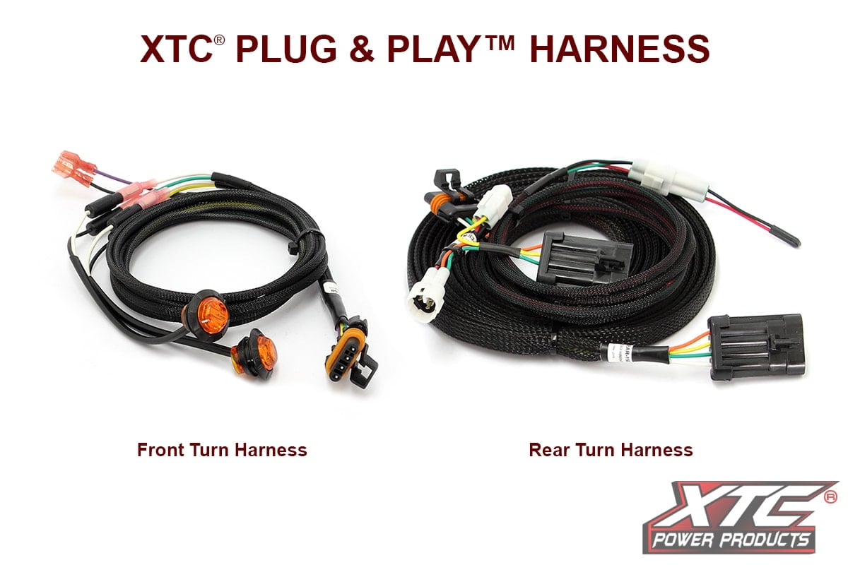 Photo of XTC Yamaha Wolverine 2018 Plug and Play Turn Signal System with Horn by XTC Power Products - Premium Street Legal Kits for UTVs / Side by Sides