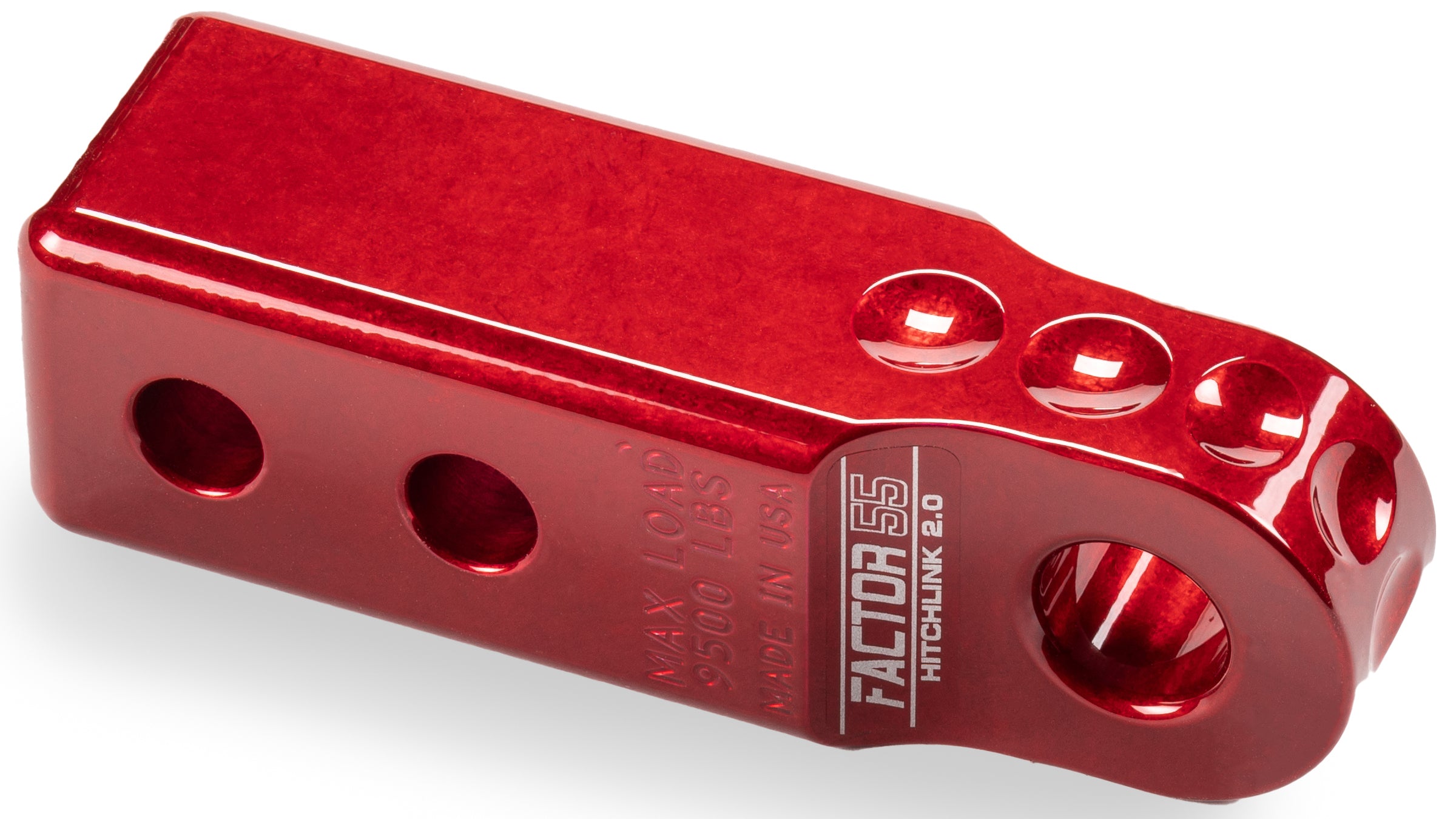 Photo of HITCHLINK 2.0 RECEIVER 2" RED by FACTOR 55 - Premium Winch for UTVs / Side by Sides