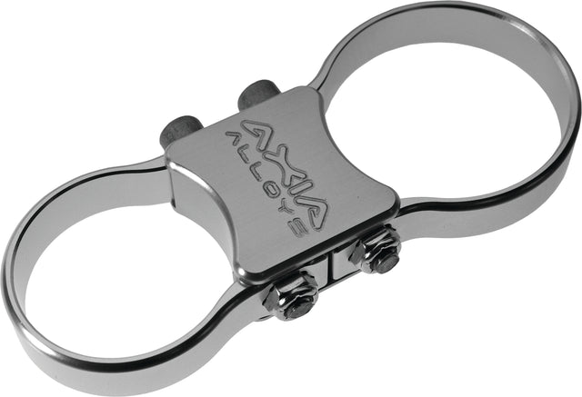 Photo of SHOCK RESERVOIR MOUNT SILVER 2 CLAMPS NEEDED by AXIA - Premium Mounts/Brackets for UTVs / Side by Sides