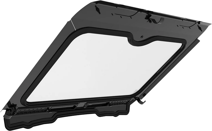 Photo of GLASS WINDSHIELD POL by KOLPIN - Premium Windshield/Windscreen for UTVs / Side by Sides