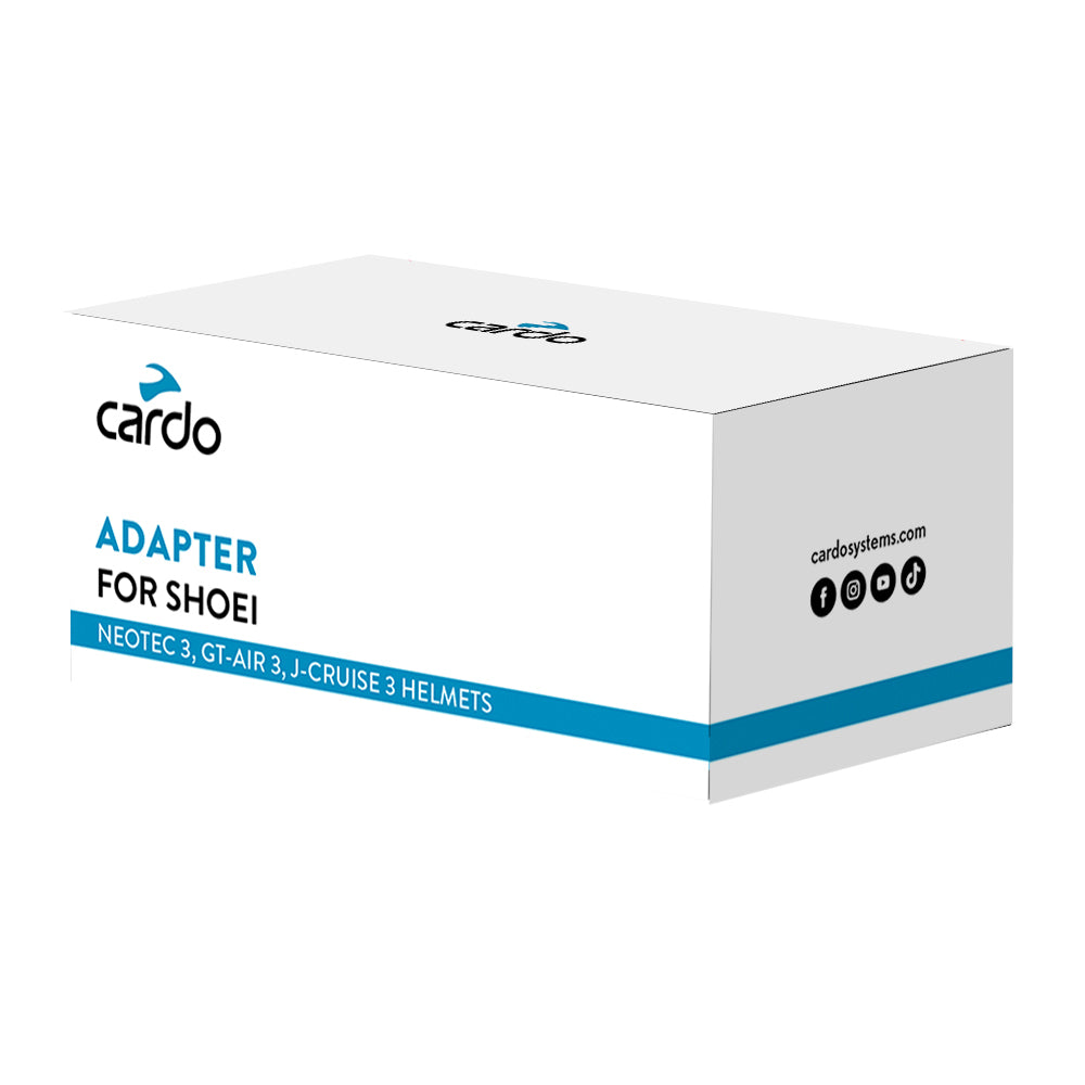 Photo of ADAPTER FOR SHOEI GEN 3 HELMETS by CARDO - Premium Helmet Accessories for UTVs / Side by Sides