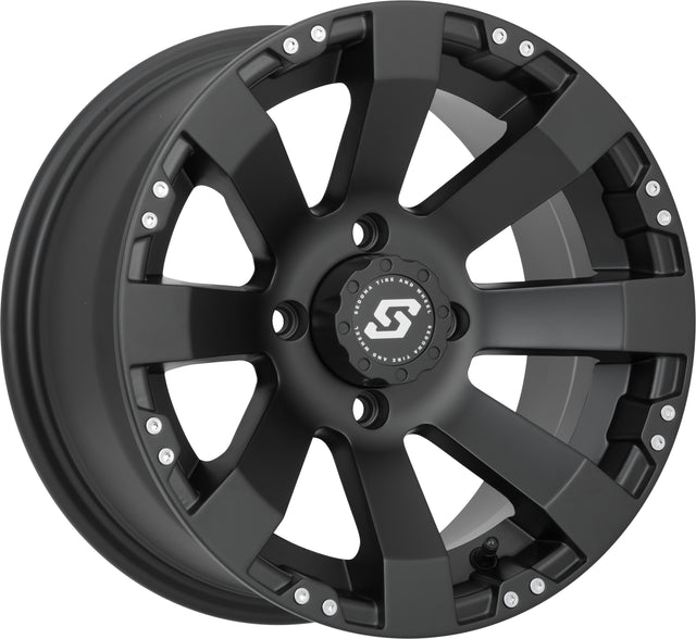 Photo of SPYDER WHEEL 12X7 4/110 2+5 (-47MM) BLACK by SEDONA - Premium Wheels for UTVs / Side by Sides