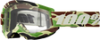 100% Strata 2 Goggles - War Camo Clear Lens