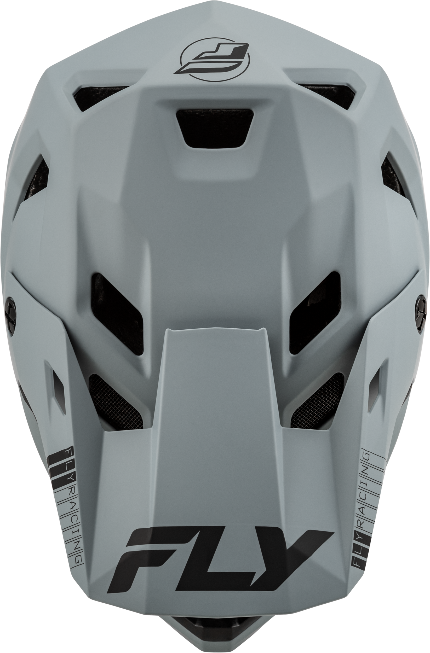Photo of YOUTH RAYCE BICYCLE HELMET MATTE GREY YM by FLY RACING - Premium Helmets for UTVs / Side by Sides