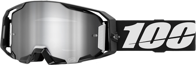 Photo of ARMATIC GOGGLE BLACK MIRROR SILVER FLASH LENS by 100-PERCENT - Premium Eyewear for UTVs / Side by Sides