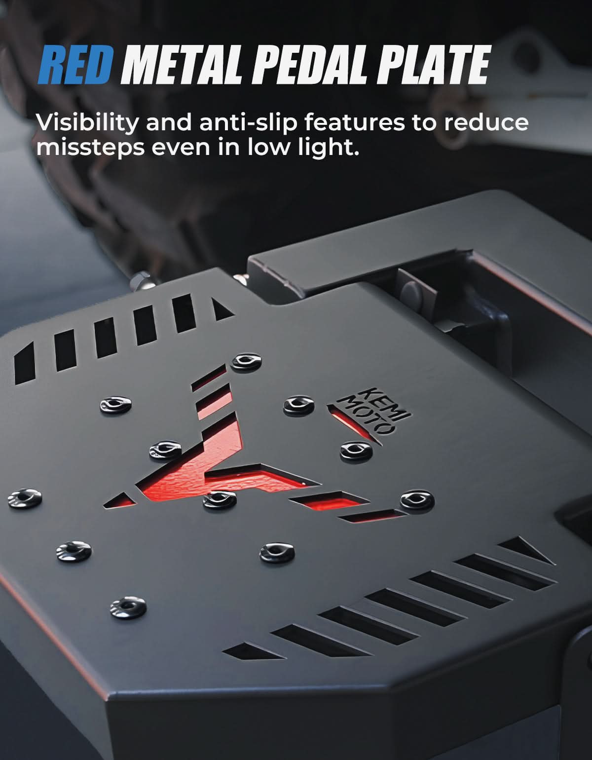 Photo of UTV Hitch Step with 2" Receiver for Polaris Ranger 1000 Defender UFORCE 1000 by Kemimoto - Premium for UTVs / Side by Sides