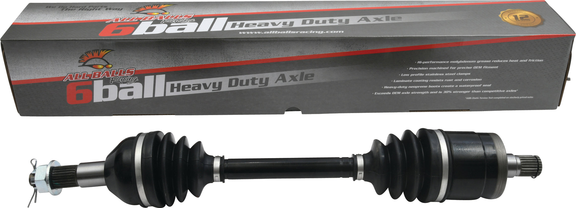 Photo of ALL BALLS 6 BALL HEAVY DUTY AXLE REAR by ALL BALLS - Premium Drive for UTVs / Side by Sides