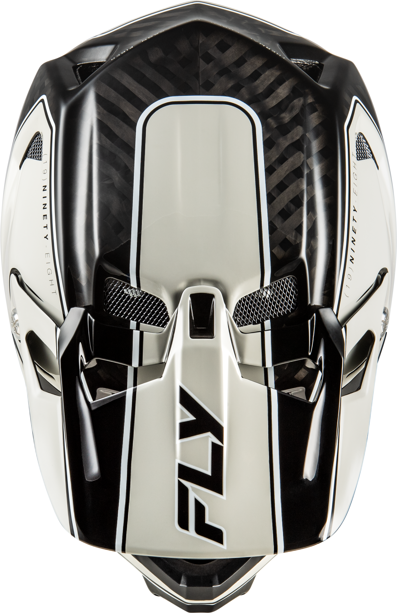 Photo of WERX-R FLOW CARBON HELMET BLACK CARBON/GREY XS by FLY RACING - Premium Helmets for UTVs / Side by Sides