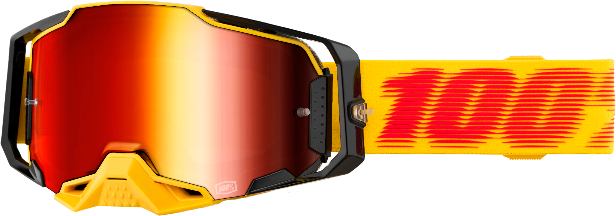 Photo of ARMEGA GOGGLE TETSU MIRROR RED LENS by 100-PERCENT - Premium Eyewear for UTVs / Side by Sides