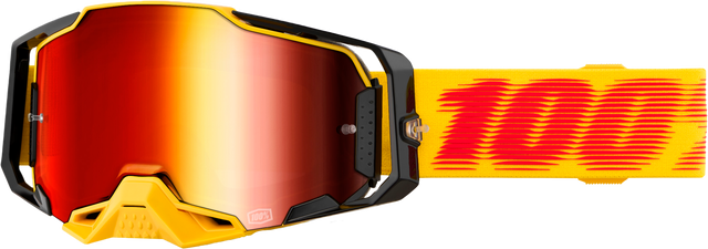 Photo of ARMEGA GOGGLE TETSU MIRROR RED LENS by 100-PERCENT - Premium Eyewear for UTVs / Side by Sides