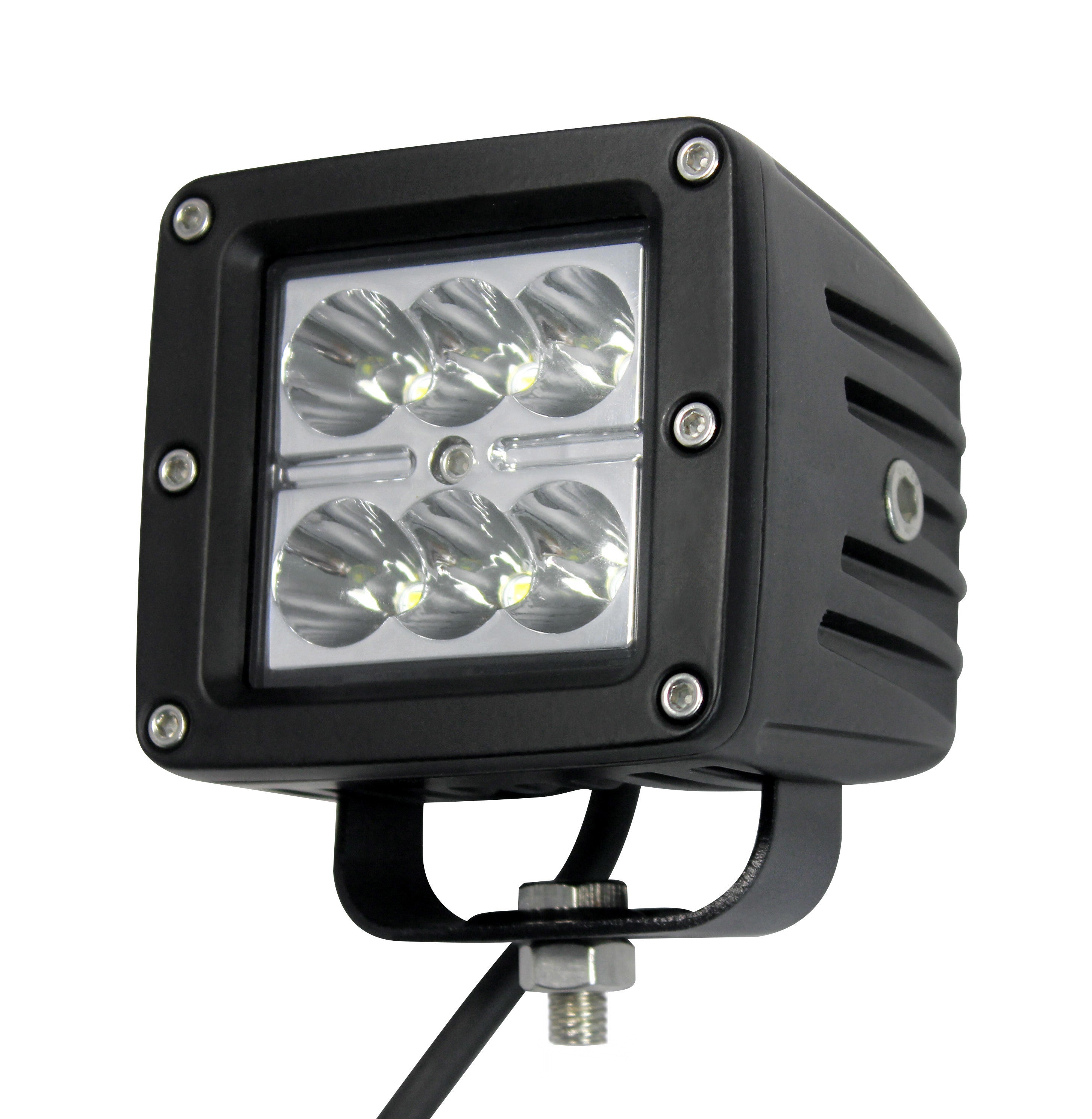 Photo of OPEN TRAIL LED Spot Light Set 3X3 for Polaris RZR Can-Am Maverick and More by OPEN TRAIL - Premium Illumination for UTVs / Side by Sides