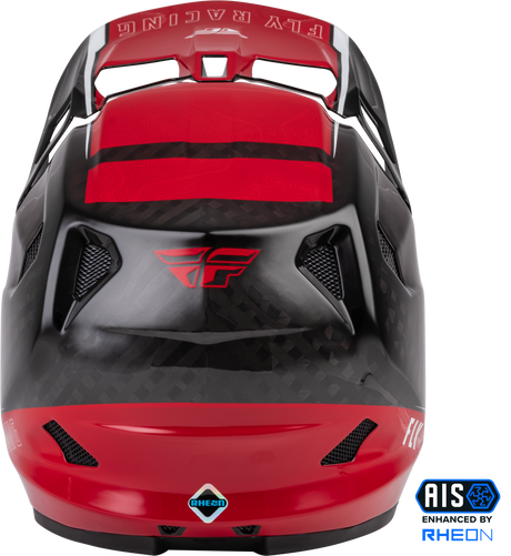 Photo of YOUTH WERX-R CARBON HELMET RED CARBON YL by FLY RACING - Premium Helmets for UTVs / Side by Sides