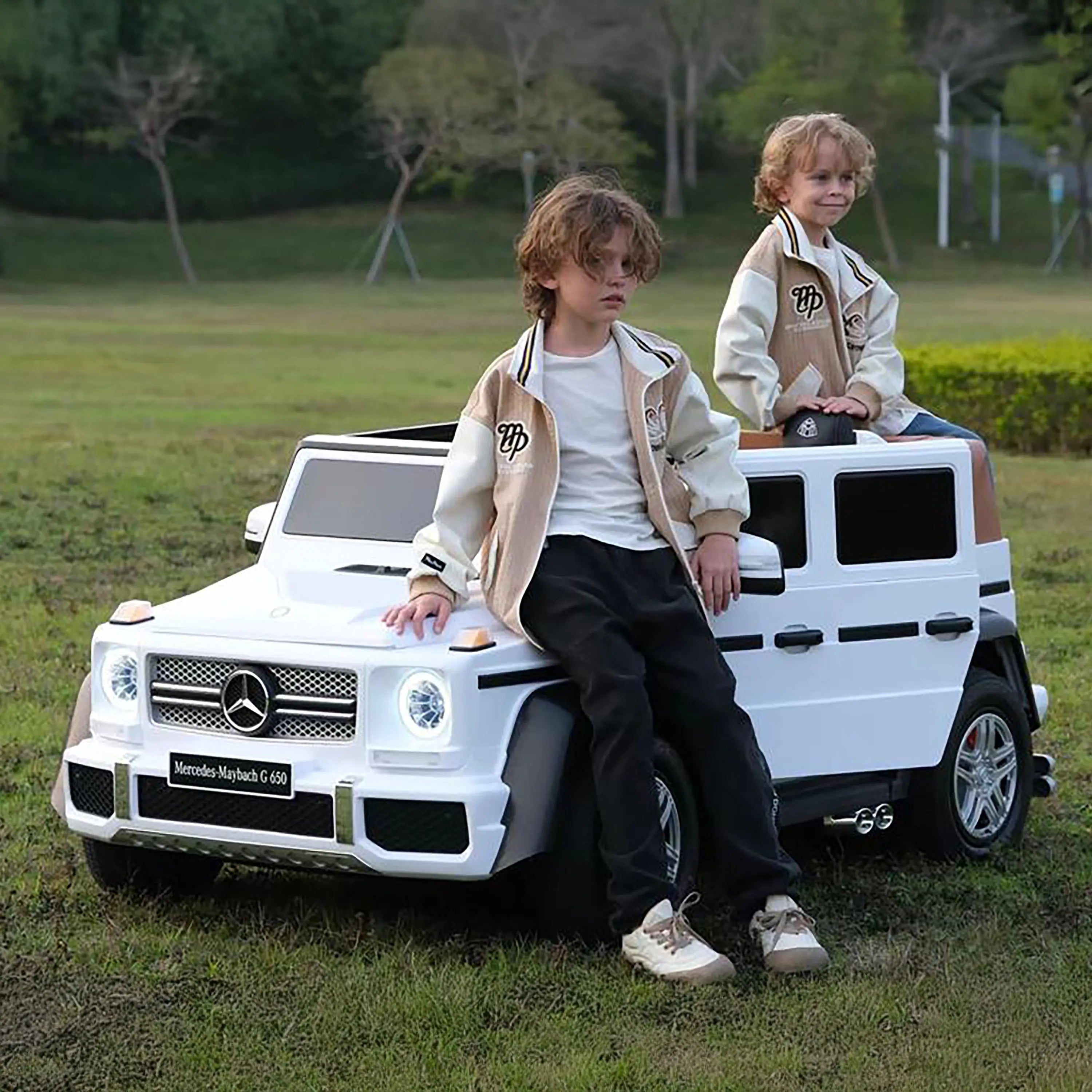 Photo of 24V Mercedes Maybach G650 Brushless Motor Ride-on by Freddo Toys - Premium Ride On Cars for UTVs / Side by Sides