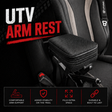 UTVMA Xpedition 2/4 Seater Front Armrest with Bracket