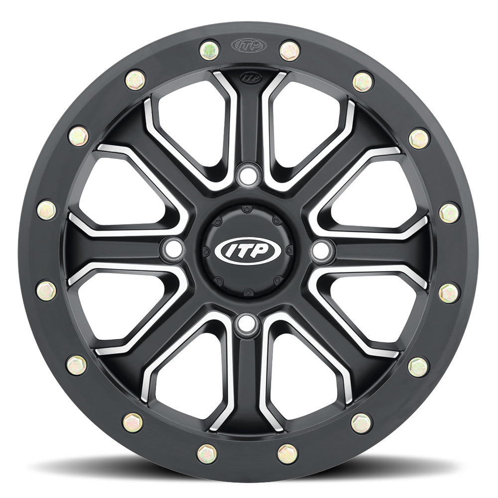 Photo of INERTIA BEADLOCK WHEEL 4/156 15X7 5+2 +40MM by ITP - Premium Wheels for UTVs / Side by Sides