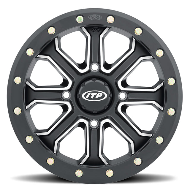 Photo of INERTIA BEADLOCK WHEEL 4/156 15X7 5+2 +40MM by ITP - Premium Wheels for UTVs / Side by Sides