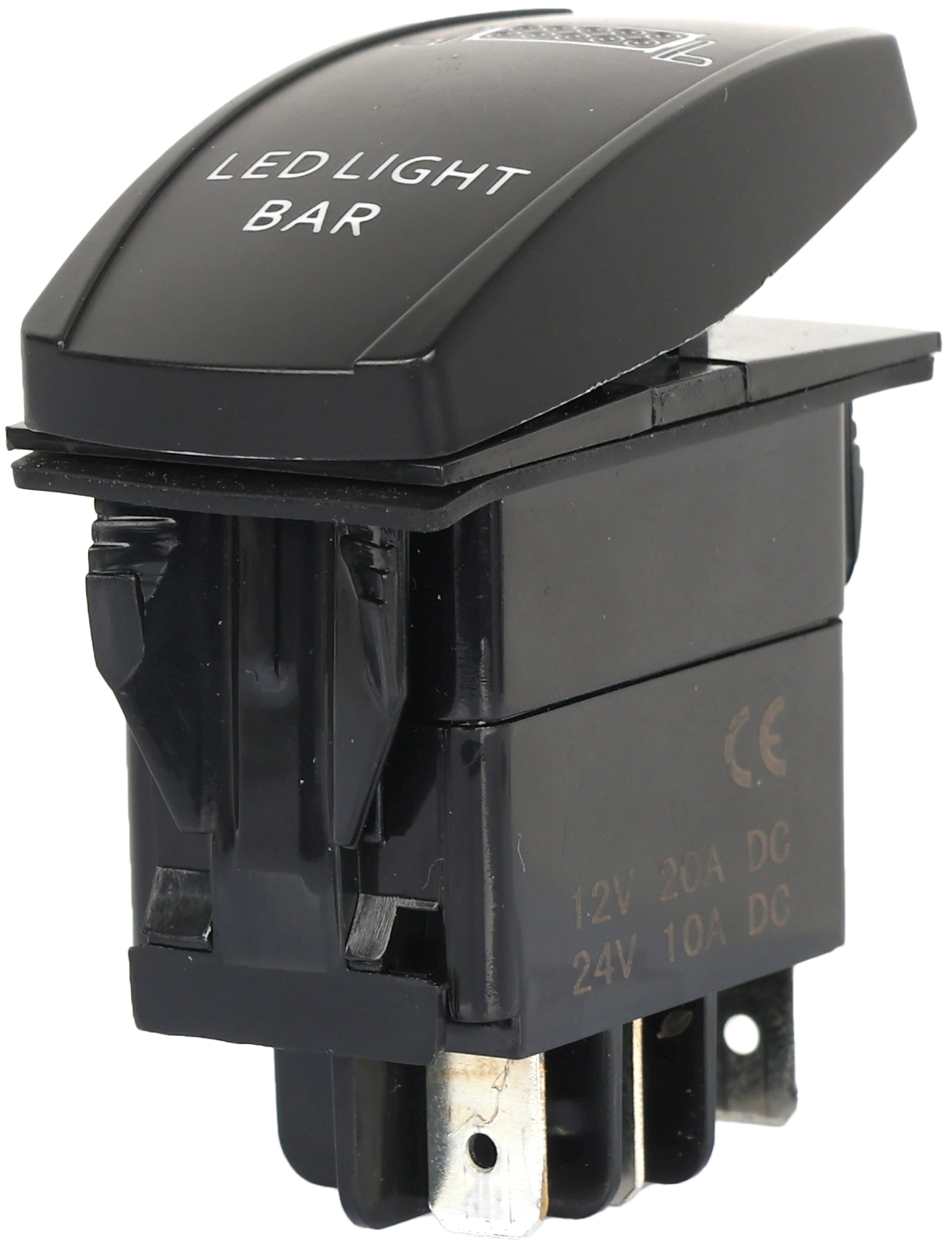 Photo of LED LIGHT BAR LIGHTING SWITCH PRO SERIES BACKLIT by OPEN TRAIL - Premium Switches for UTVs / Side by Sides