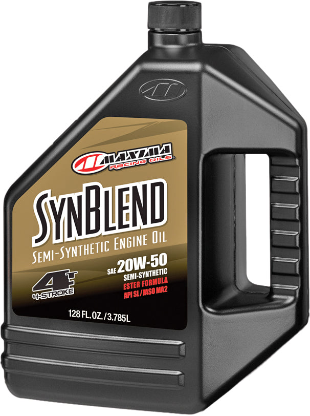 Photo of SYNTHETIC BLEND MOTOR OIL 4T 20W50 1GAL by MAXIMA - Premium Chemicals for UTVs / Side by Sides