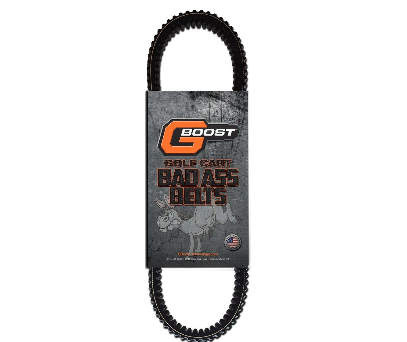 Heavy Duty Drive Belt; Club Car; Pedal Start