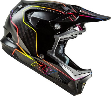 Photo of WERX-R FLOW CARBON HELMET BLACK CARBON/BLACK/MULTI MD by FLY RACING - Premium Helmets for UTVs / Side by Sides