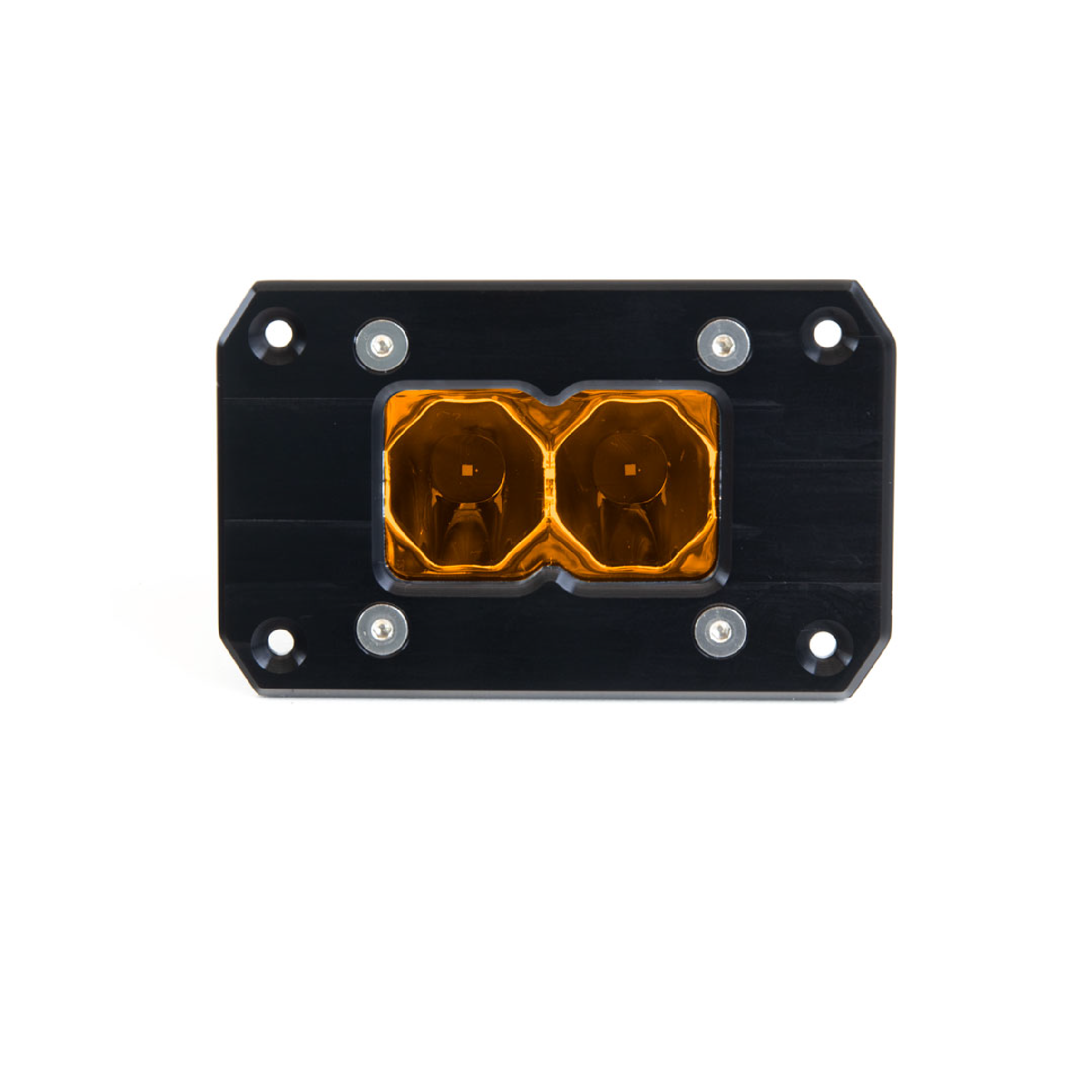 Photo of BA-2 Flush Mount Amber LED Pod Light by Heretic Studio Dealer Portal - Premium Light Bar for UTVs / Side by Sides