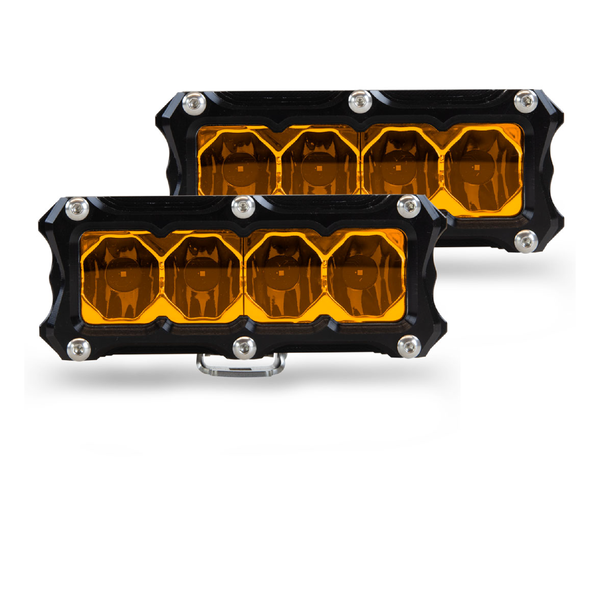 Photo of BA-4 Amber LED Pod Light - 2 Pack by Heretic Studio Dealer Portal - Premium Light Bar for UTVs / Side by Sides