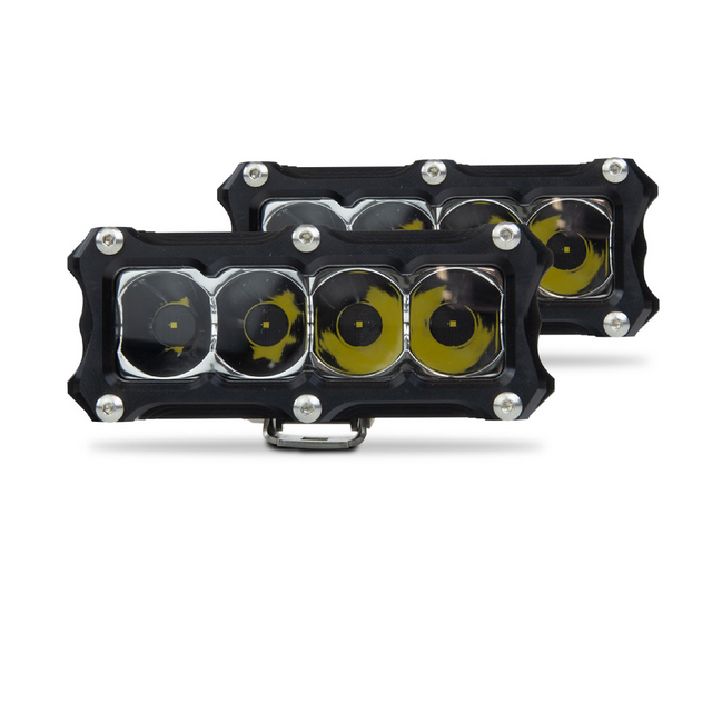 Photo of BA-4 Clear LED Pod Light - 2 Pack by Heretic Studio Dealer Portal - Premium Light Bar for UTVs / Side by Sides