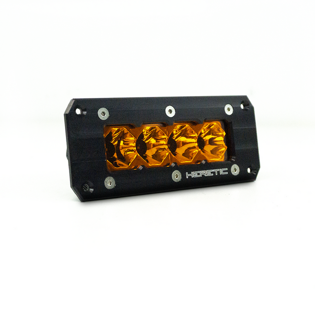 Photo of BA-4 Flush Mount Amber LED Pod Light by Heretic Studio Dealer Portal - Premium Light Bar for UTVs / Side by Sides