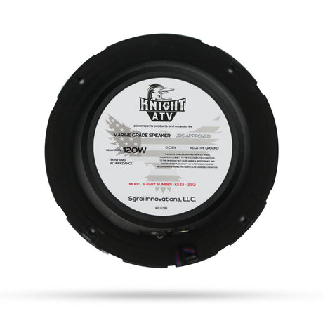 Photo of KS23 6.5" Waterproof Speakers by Knight ATV - Premium for UTVs / Side by Sides