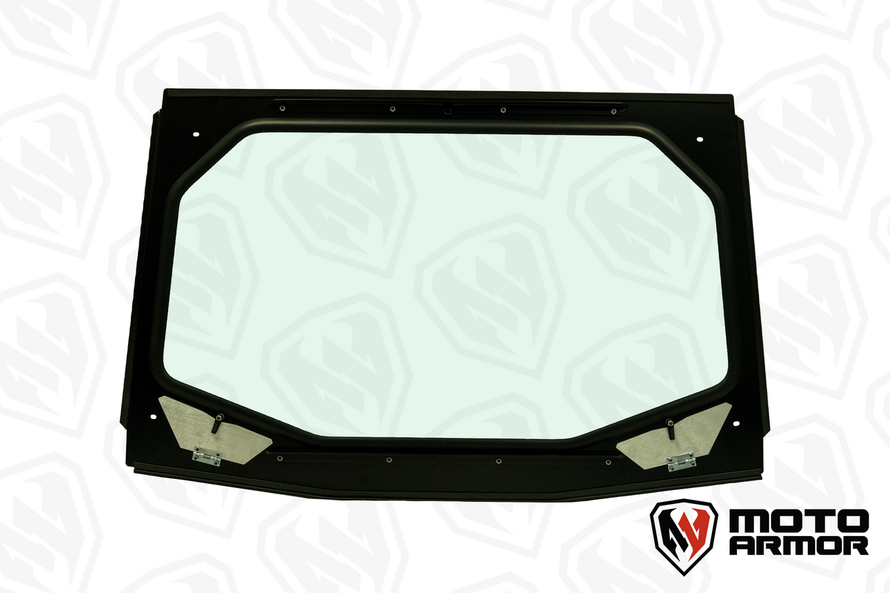 Photo of KRX Full Glass Windshield with Vents by Moto Armor - Premium for UTVs / Side by Sides