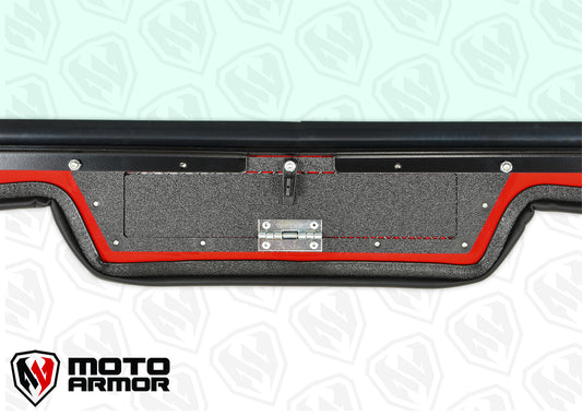 Photo of Polaris RZR Windshield Vent Closure by Moto Armor - Premium Windshields for UTVs / Side by Sides